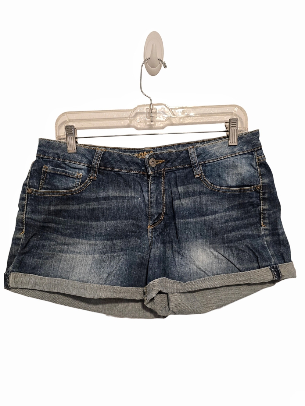Arizona Jean - Rolled Hem Denim Shorts